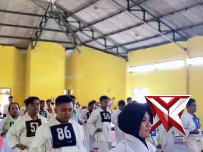 Latihan dan ujian Beladiri Polri UKP Periode 1 Juli 2026