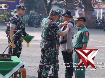 TMMD ke-128 Sukses Digelar, Kapolres Trenggalek Sampaikan Apresiasi
