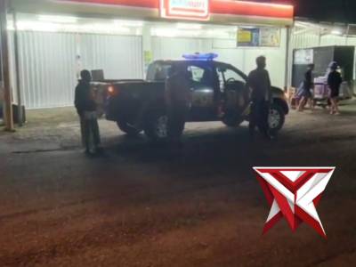 PATROLI BLUE LIGHT RUTIN SASARAN PERTOKOAN DI KEC. CURAHDAMI