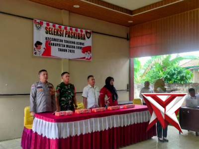 TI 5. "Seleksi Paskibra Kecamatan Tanjung Agung tahun 2026"