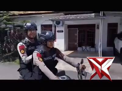 POLRES OKI HADIR AMAN BAE