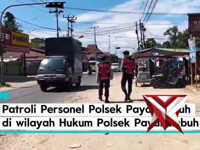 Patroli Personel Polsek Payakumbuh Merupakan kegiatan rutin atau insidental yang dilakukan oleh angg