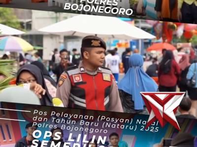 POSYAN NATARU 2025 POLRES BOJONEGORO DISAMBUT ANTUSIAS MASYARAKAT