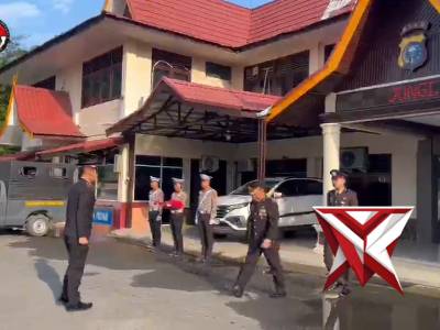 Upacara Peringatan Hari Kebangkitan Nasional Ke-188 Tahun 2026 Di Lapangan Mapolres Indragiri Hilir