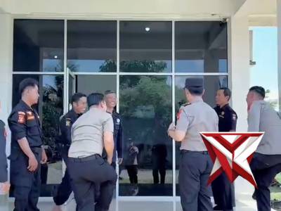 SAT BINMAS POLRES MUSI RAWAS MELAKSANAKAN SAMBANG HIMBAUAN KAMTIBMAS