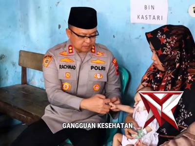 Sentuhan Humanis Polres Pekalongan: Berbagi Kepedulian untuk Balita Berkebutuhan Khusus di Kauman