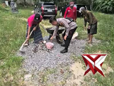 POLRES OKI HADIR AMAN BAE