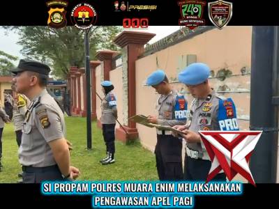 Andres. Pengawasan Apel Personel - PoliceTube