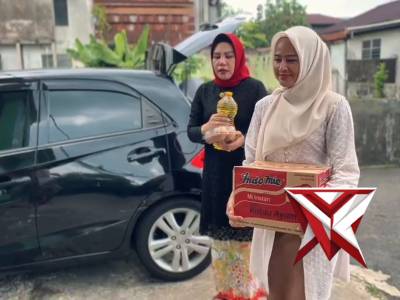 Polwan Polresta Pontianak Berbagi ke Panti Asuhan Al-Hidayah