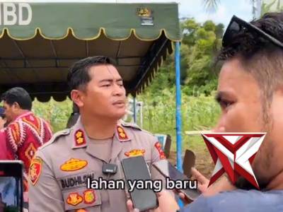 Panen raya jagung serentak polres maluku barat daya - PoliceTube