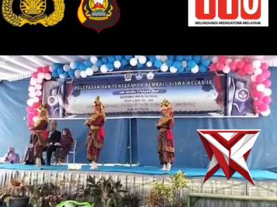 BDH 1.Bhabinkamtibmas Hadiri Pelepasan Siswa Kelas IX SMPN 1 Panang Enim ?????