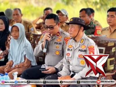 Bedah Rumah di Bp.Peliung Polres OKU Timur Polri Untuk Masyarakat.