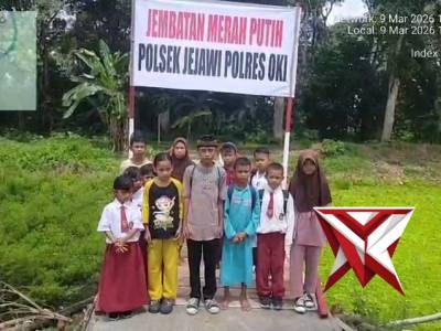 POLRES OKI HADIR AMAN BAE