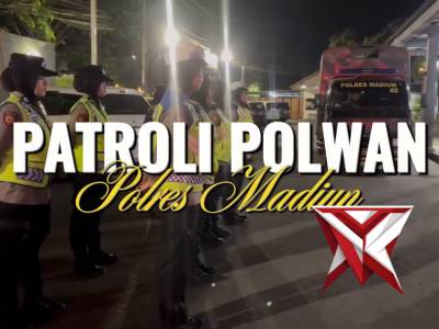 Patroli Presisi Polwan Polres Madiun