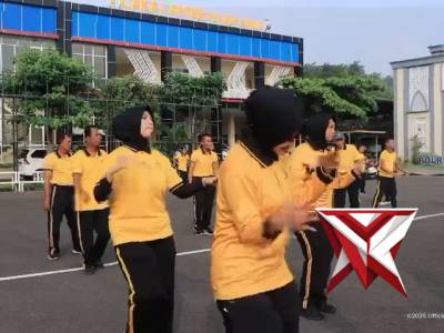 Polres Tuban, Menjaga Kebugaran, Mempererat Kebersamaan