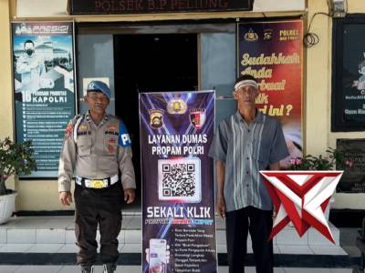 GIAT PELAYANAN DUMAS PROPAM POLRI POLSEK BP PELIUNG - PoliceTube