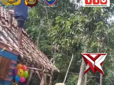 AS 9. Bhabinkamtibmas Dampingi Survey Bedah Rumah HUT Bhayangkara - PoliceTube
