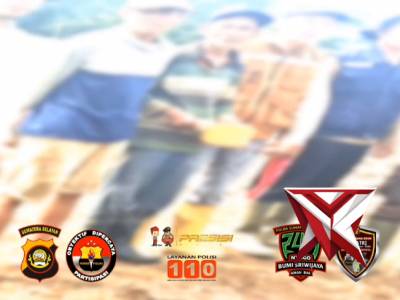 Giat Polsek Semendo penanaman jagung di wilayah hukum Polsek Semendo. - PoliceTube
