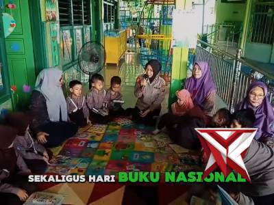 Bakti Sosial Setum Polda Sumsel di Tk Islami Palembang - PoliceTube