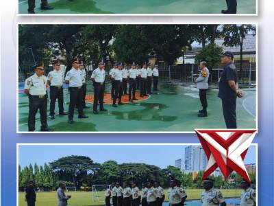 Dalam upaya menjaga situasi kamtibmas tetap aman dan kondusif, Bhabinkamtibmas Kelurahan Menteng