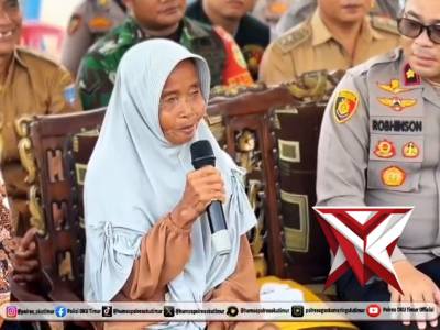 Bedah Rumah di Bp.Peliung Polres OKU Timur Polri Untuk Masyarakat.