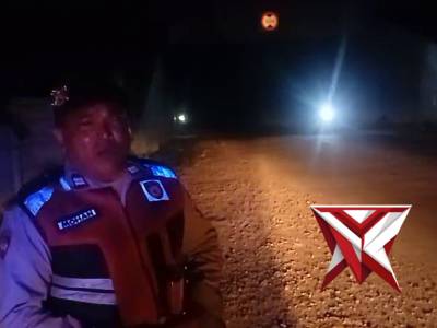 Polres Tebing Tinggi Melaksanakan Patroli Blue Light antisipasi Tindak Pidana Kriminal