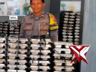 Polres Cirebon Kota Kawal Distribusi Makan Bergizi Gratis (MBG) di SMKN 1 Cirebon - PoliceTube