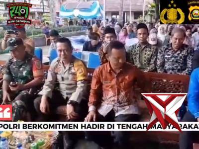 3. Giat Bhabinkamtibmas Polsek Gelumbang Aipda Yogi Armansyah