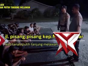 pengamanan aksi balap liar polsek TPTM - PoliceTube