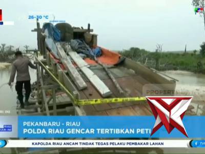 Penggerebekan Tambang emas tanpa izin