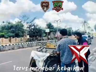 Polri dan masyarakat bersinergi dalam kebaikan. ?
