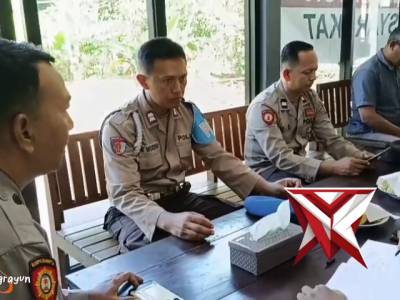 Arahan Waka Polsek Ngrayun Ipda Muliyadi,S.H kepada Anggota
