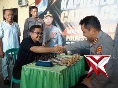 Lomba Catur Cepat Kapolres Cup di Aula Mapolres Probolinggo Sambut Hari Bhayangkara ke-80