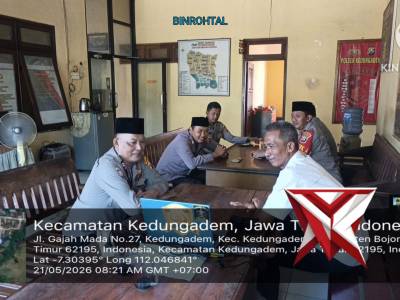 POLSEK KEDUNGADEM GIAT ZOOM BINROHTAL
