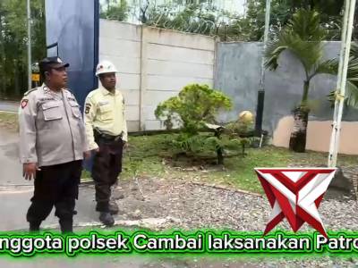 Patroli polsek cambai
