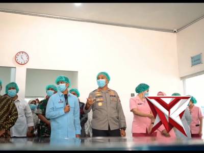 Kapolres Kediri Resmikan SPPG 3 Polres Kediri Cab. Kandat Perluas Layanan Gizi Masyarakat