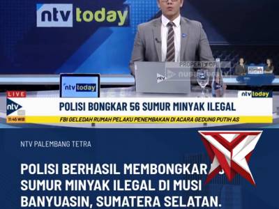 7. Penertiban sumur minyak illegal