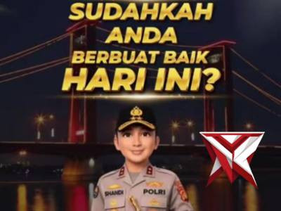 16.Himbauan Kapolda Sumsel untuk berbuat baik