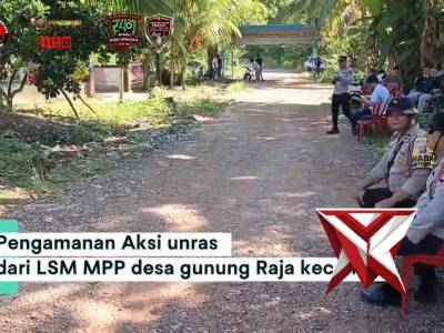 Pengamanan Aksi Unras
