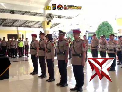 Kapolres Belitung Timur Pimpin Sertijab Kasat Reskrim, Kasat ResNarkoba, Serta Kapolsek Gantung dan
