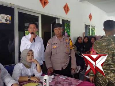 kanit binmas pengamanan penyaluran beras gratis dari bulog