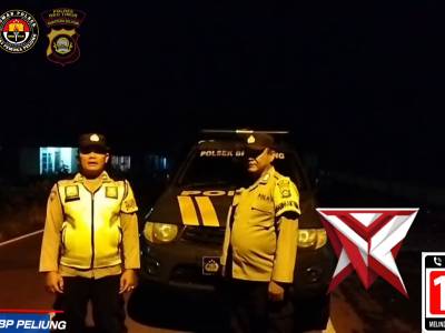 GIAT PATROLI MALAM DAN KRYD POLSEK BP PELIUNG - PoliceTube