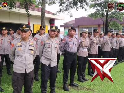 ?M? | Propam Polda Sumsel menggelar operasi Gaktibplin di Polres Muara Enim.