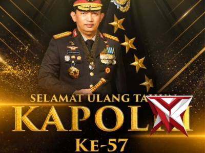 SELAMAT ULANG TAHUN KAPOLRI KE 57