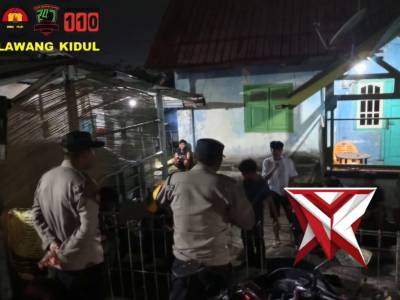 Polsek Lawang Kidul Patroli Dialogis Humanis Hadir di Tengah Masyarakat
