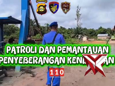 Patroli dan pemantauan di perairan Lalan..