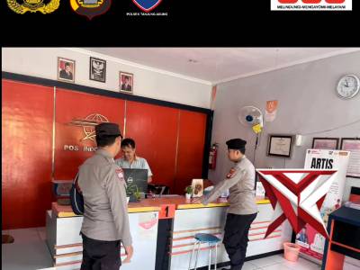 BJ 4. Patroli dialogis Polsek Tanjung Agung di Kantor Pos, memastikan Tanjung Agung tetap aman!?? - PoliceTube