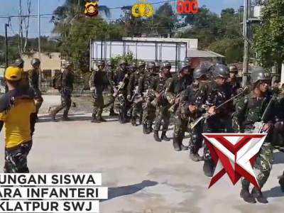 Kunjungan Siswa Ba Infanteri