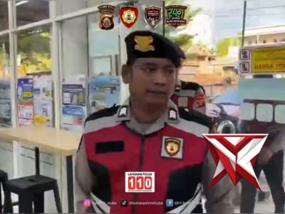 Patroli antisipasi gangguan kamtibmas. IK4