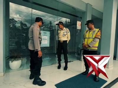 Sambang Kamtibmas Polsek Ngantang Sasar Bank BRI Unit Ngantang